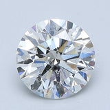 2 Carat Round - Natural Diamond - 1.81 - H - SI2 - EX - EX - EX - Diamonds By Rothschild