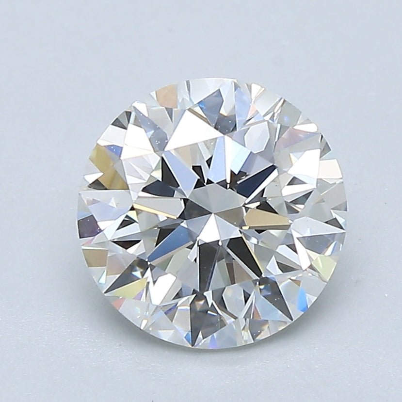 2 Carat Round - Natural Diamond - 1.81 - H - VVS2 - EX - EX - EX - Diamonds By Rothschild
