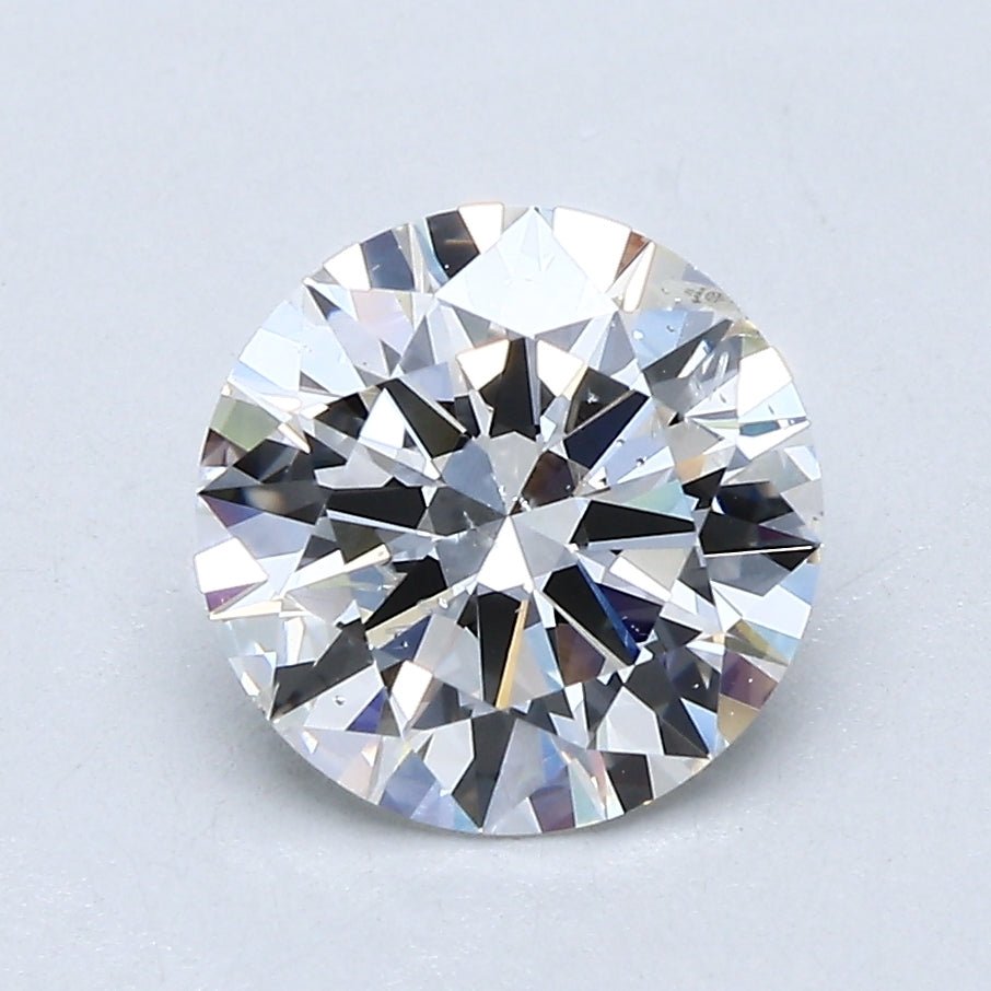 2 Carat Round - Natural Diamond - 1.82 - F - SI2 - EX - EX - EX - Diamonds By Rothschild