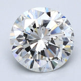 2 Carat Round - Natural Diamond - 1.88 - G - SI1 - G - G - G - Diamonds By Rothschild