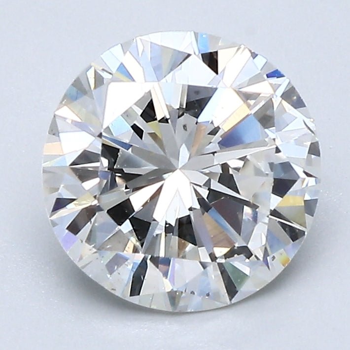 2 Carat Round - Natural Diamond - 1.88 - G - SI1 - G - G - G - Diamonds By Rothschild