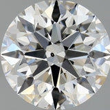 2 Carat Round - Natural Diamond - 1.9 - E - SI1 - EX - EX - Diamonds By Rothschild