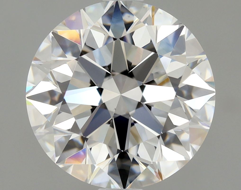 2 Carat Round - Natural Diamond - 1.9 - E - VS1 - EX - EX - Diamonds By Rothschild