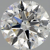 2 Carat Round - Natural Diamond - 1.9 - F - SI1 - EX - EX - Diamonds By Rothschild