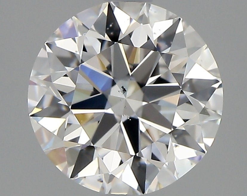 2 Carat Round - Natural Diamond - 1.9 - F - SI1 - EX - EX - Diamonds By Rothschild