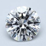 2 Carat Round - Natural Diamond - 1.9 - F - VVS1 - EX - EX - EX - Diamonds By Rothschild