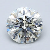2 Carat Round - Natural Diamond - 1.9 - I - SI1 - EX - EX - EX - Diamonds By Rothschild