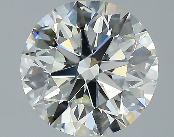 2 Carat Round - Natural Diamond - 1.9 - L - SI1 - EX - EX - EX - Diamonds By Rothschild