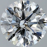 2 Carat Round - Natural Diamond - 1.91 - F - SI1 - EX - EX - EX - Diamonds By Rothschild