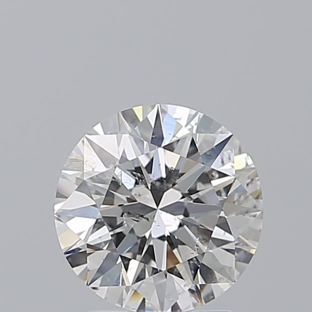 2 Carat Round - Natural Diamond - 1.92 - G - SI2 - EX - EX - EX - Diamonds By Rothschild