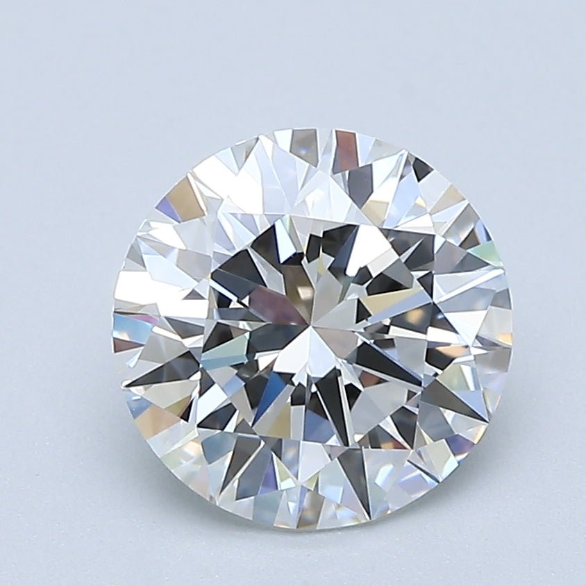 2 Carat Round - Natural Diamond - 1.94 - G - VVS2 - EX - EX - EX - Diamonds By Rothschild