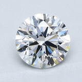 2 Carat Round - Natural Diamond - 2 - D - Very Slightly Included - EX - EX - EX - Diamonds By Rothschild