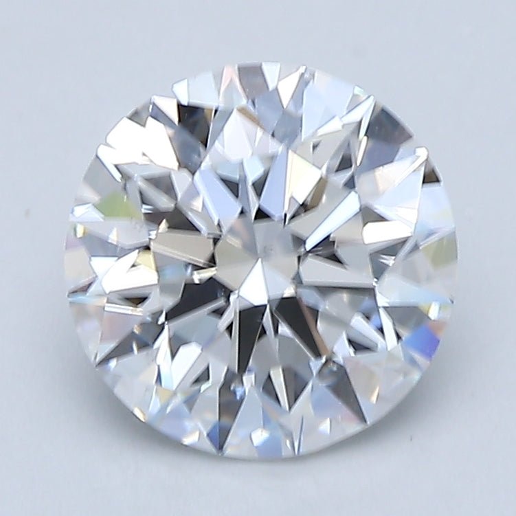 2 Carat Round - Natural Diamond - 2 - D - VS2 - EX - VG - EX - Diamonds By Rothschild