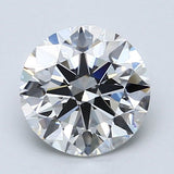 2 Carat Round - Natural Diamond - 2 - E - VS1 - EX - EX - EX - Diamonds By Rothschild