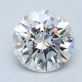 2 Carat Round - Natural Diamond - 2 - F - I1 - EX - EX - EX - Diamonds By Rothschild