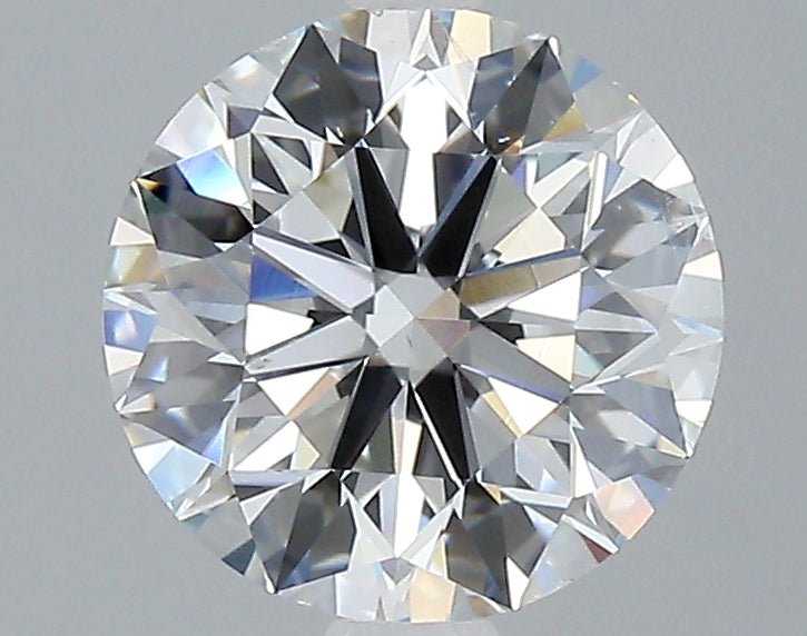 2 Carat Round - Natural Diamond - 2 - F - SI1 - EX - EX - EX - Diamonds By Rothschild
