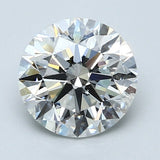 2 Carat Round - Natural Diamond - 2 - G - SI2 - EX - EX - EX - Diamonds By Rothschild