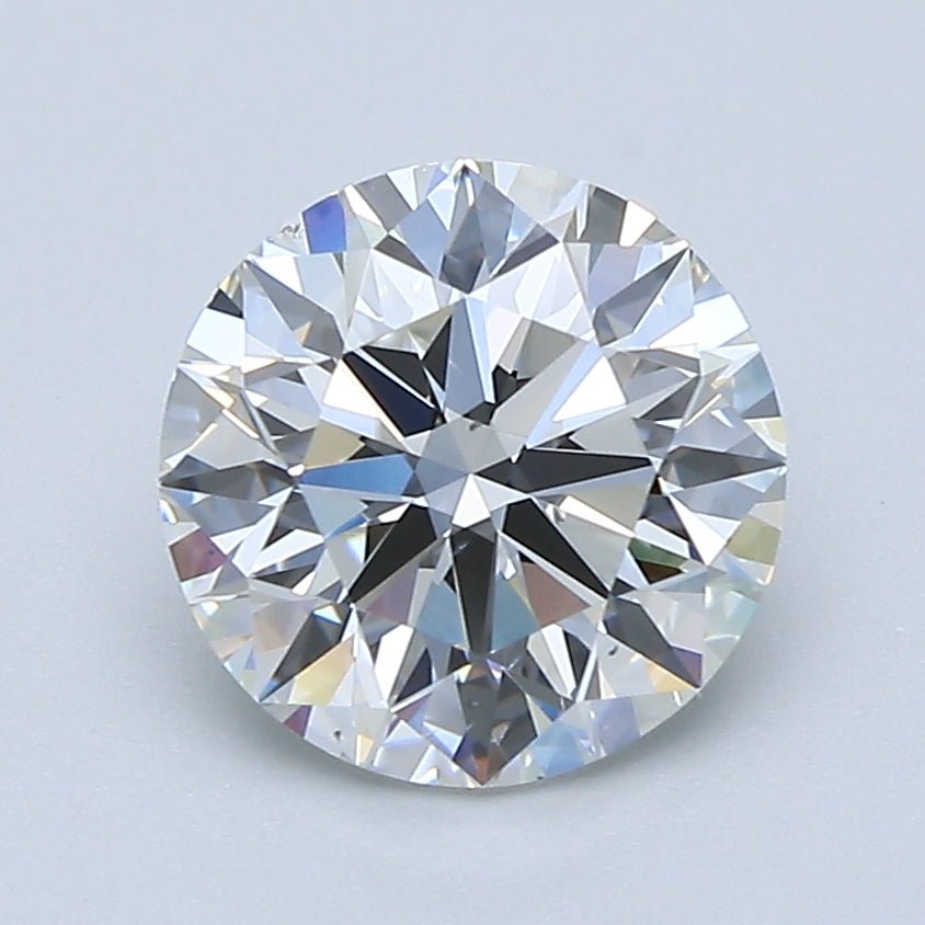 2 Carat Round - Natural Diamond - 2 - G - VS2 - EX - EX - EX - Diamonds By Rothschild
