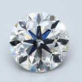 2 Carat Round - Natural Diamond - 2 - G - VS2 - VG - EX - VG - Diamonds By Rothschild