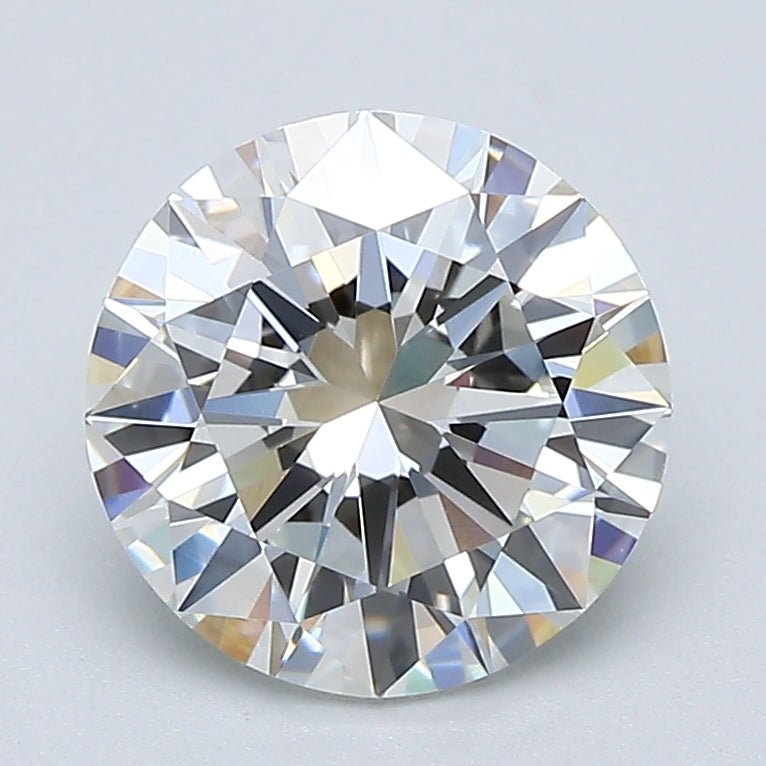 2 Carat Round - Natural Diamond - 2 - H - VS1 - EX - VG - EX - Diamonds By Rothschild