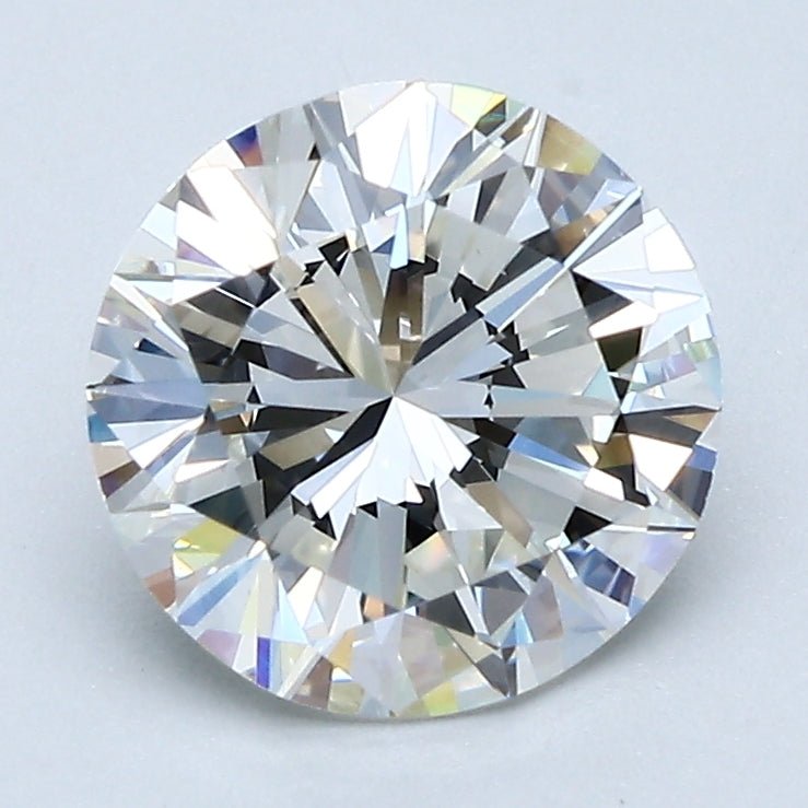 2 Carat Round - Natural Diamond - 2 - H - VS1 - G - G - G - Diamonds By Rothschild