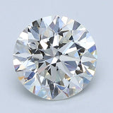 2 Carat Round - Natural Diamond - 2 - H - VS2 - EX - EX - EX - Diamonds By Rothschild