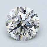 2 Carat Round - Natural Diamond - 2 - I - VS1 - VG - EX - EX - Diamonds By Rothschild