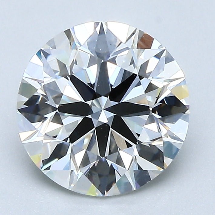 2 Carat Round - Natural Diamond - 2 - I - VS2 - EX - EX - VG - Diamonds By Rothschild