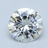 2 Carat Round - Natural Diamond - 2 - I - VS2 - G - G - G - Diamonds By Rothschild
