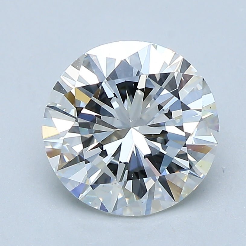 2 Carat Round - Natural Diamond - 2 - I - VS2 - G - G - G - Diamonds By Rothschild