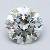 2 Carat Round - Natural Diamond - 2 - J - SI2 - EX - EX - EX - Diamonds By Rothschild