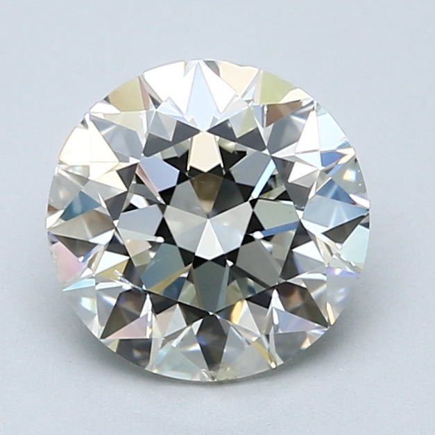 2 Carat Round - Natural Diamond - 2 - J - SI2 - EX - EX - EX - Diamonds By Rothschild