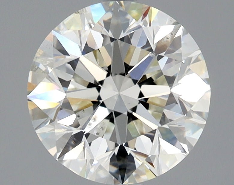 2 Carat Round - Natural Diamond - 2 - J - SI2 - EX - EX - EX - Diamonds By Rothschild