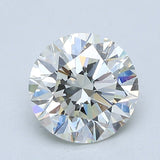 2 Carat Round - Natural Diamond - 2 - J - VS2 - EX - EX - EX - Diamonds By Rothschild