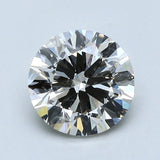 2 Carat Round - Natural Diamond - 2 - L - I1 - G - EX - VG - Diamonds By Rothschild
