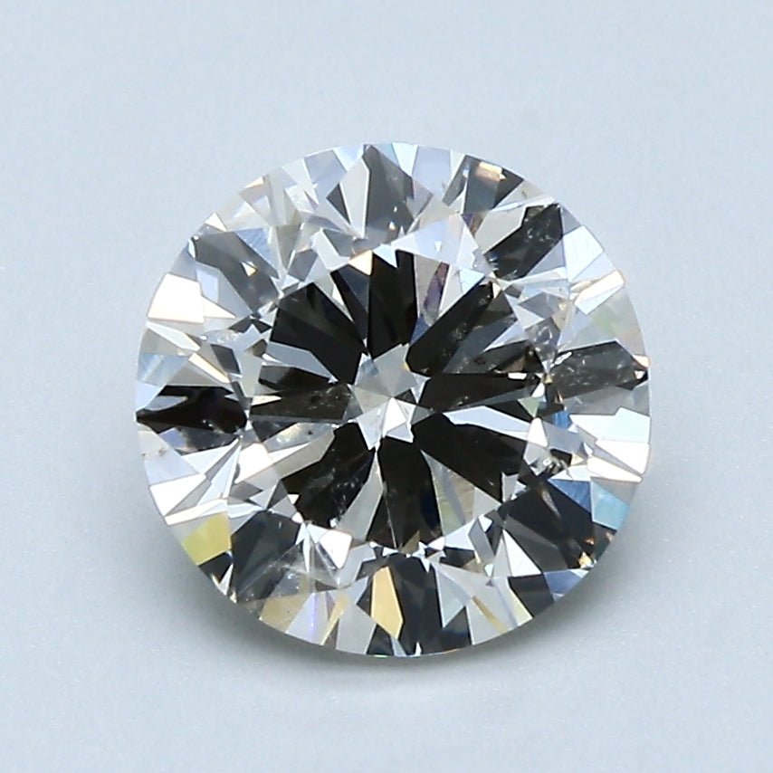 2 Carat Round - Natural Diamond - 2 - L - I1 - G - EX - VG - Diamonds By Rothschild
