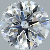 2 Carat Round - Natural Diamond - 2.01 - E - SI2 - VG - EX - EX - Diamonds By Rothschild