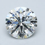 2 Carat Round - Natural Diamond - 2.01 - E - VS1 - EX - EX - EX - Diamonds By Rothschild
