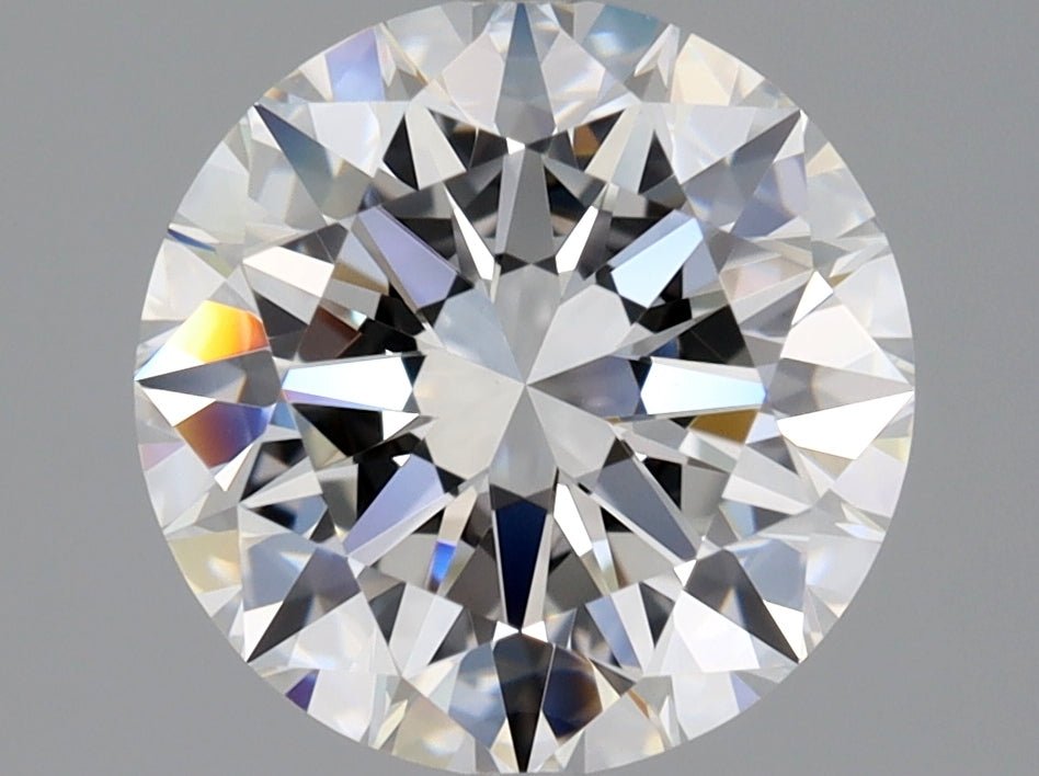 2 Carat Round - Natural Diamond - 2.01 - E - VS2 - EX - EX - EX - Diamonds By Rothschild