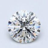 2 Carat Round - Natural Diamond - 2.01 - G - I1 - EX - EX - EX - Diamonds By Rothschild