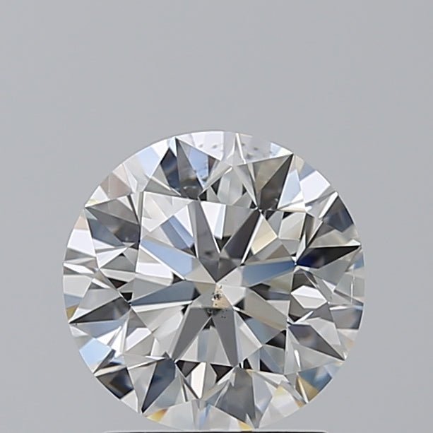 2 Carat Round - Natural Diamond - 2.01 - G - SI2 - EX - EX - EX - Diamonds By Rothschild