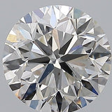 2 Carat Round - Natural Diamond - 2.01 - G - SI2 - VG - EX - EX - Diamonds By Rothschild
