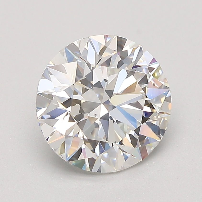 2 Carat Round - Natural Diamond - 2.01 - G - VS2 - EX - EX - EX - Diamonds By Rothschild