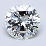 2 Carat Round - Natural Diamond - 2.01 - G - VS2 - G - G - G - Diamonds By Rothschild