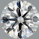 2 Carat Round - Natural Diamond - 2.01 - H - SI1 - EX - EX - EX - Diamonds By Rothschild