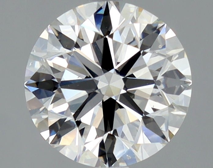 2 Carat Round - Natural Diamond - 2.01 - H - SI1 - EX - EX - EX - Diamonds By Rothschild