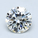 2 Carat Round - Natural Diamond - 2.01 - H - SI2 - VG - G - EX - Diamonds By Rothschild