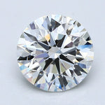 2 Carat Round - Natural Diamond - 2.01 - H - VS2 - EX - EX - EX - Diamonds By Rothschild