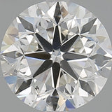 2 Carat Round - Natural Diamond - 2.01 - I - SI1 - VG - EX - EX - Diamonds By Rothschild