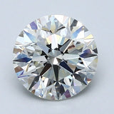 2 Carat Round - Natural Diamond - 2.01 - I - VS2 - EX - EX - EX - Diamonds By Rothschild